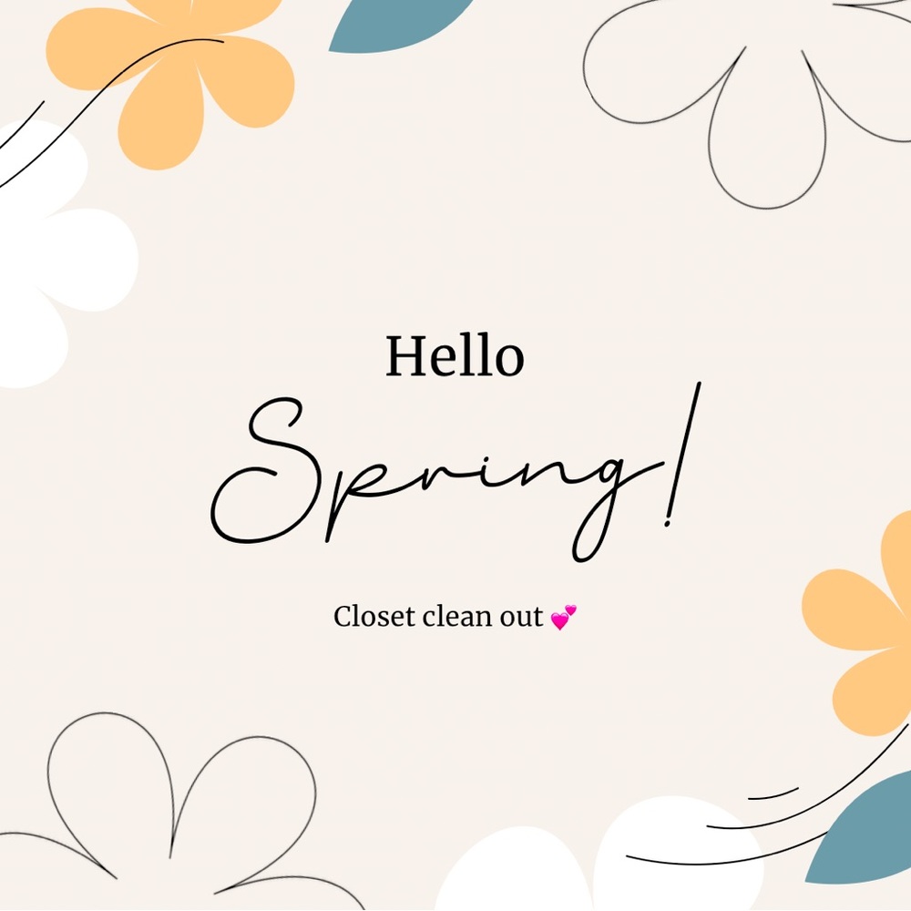 Clearing out my closet 💕🐰🐰🐣🐣 and there’s more to come 💕💕💕😎🏖️